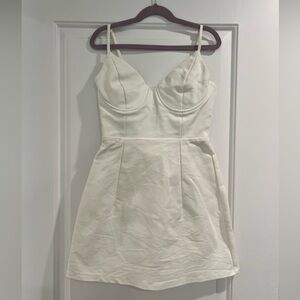 Princess Polly white mini dress